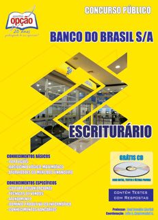 Concurso Banco do Brasil ESCRITURÁRIO apostila digital